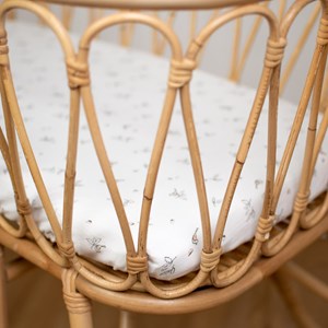 Drap housse berceau gaze de coton melody