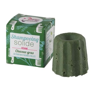 Shampoing solide cheveux gras aux herbes