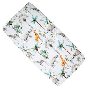 Drap housse berceau coton safari