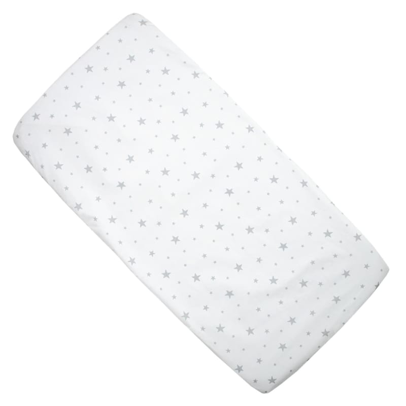 Sevira Kids - Drap housse berceau coton stella blanc