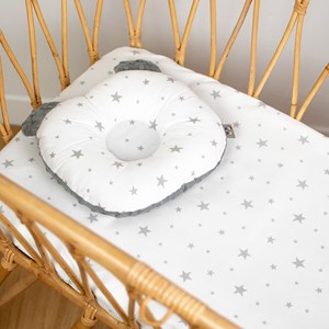 Drap housse berceau coton stella