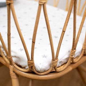 Drap housse berceau coton stella