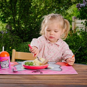 Lot de 3 couverts avec étui bluebell tum