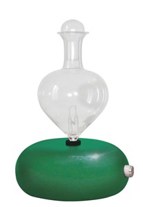 Diffuseur bois galea laqué vert