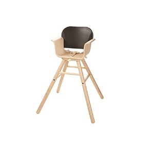 Chaise haute - noire