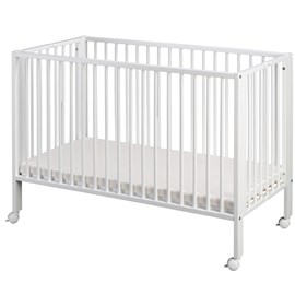 Lit pour enfant à barreaux pliable