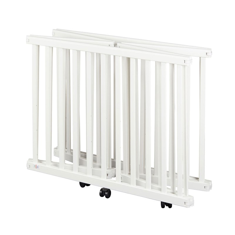 Parc bébé pliable blanc lies (Tissy) - Image 1