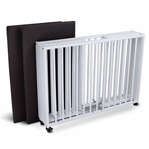 Parc bébé pliable moritz blanc 84 x 143