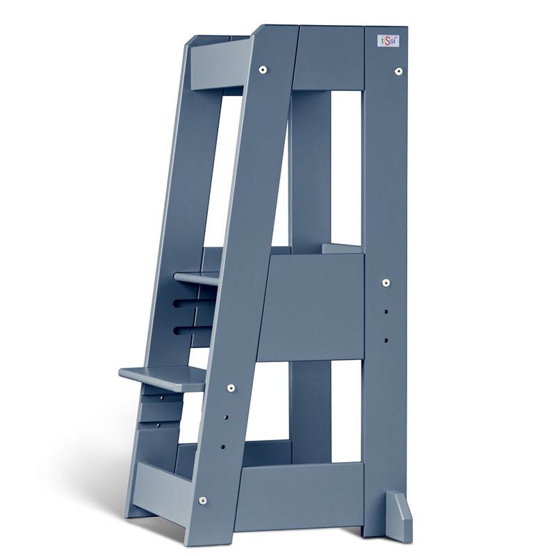 Tour d'apprentissage en bois felix bleu (Tissy) - Couverture