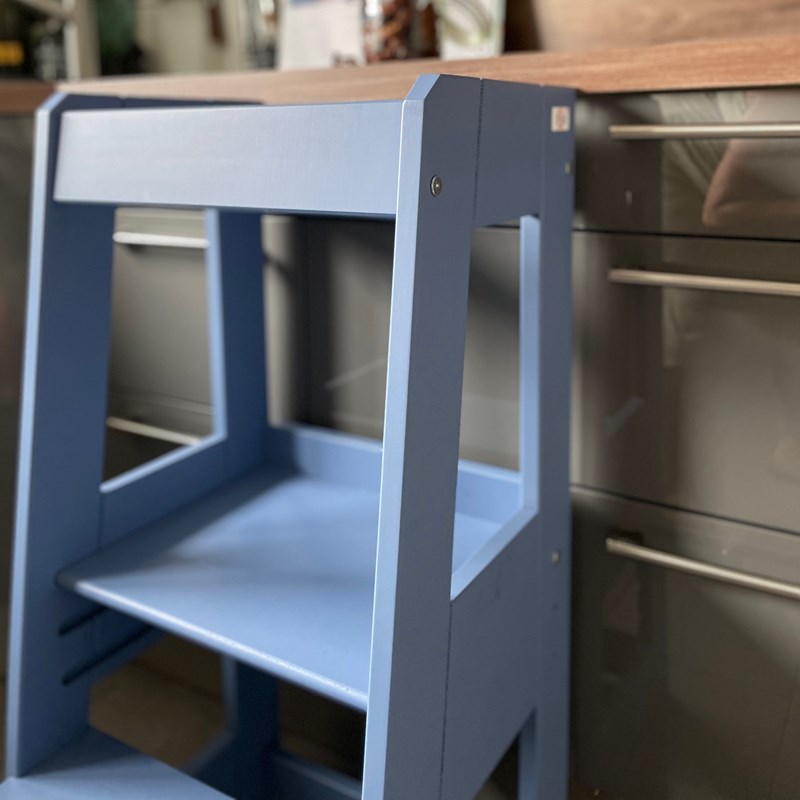 Tour d'apprentissage en bois felix bleu (Tissy) - Image 3