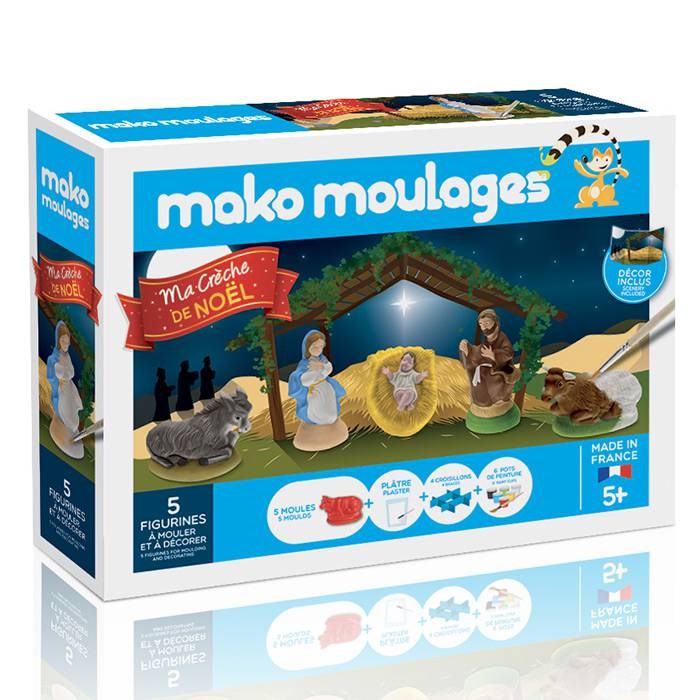 Mako moulages 5 figurines crèche de