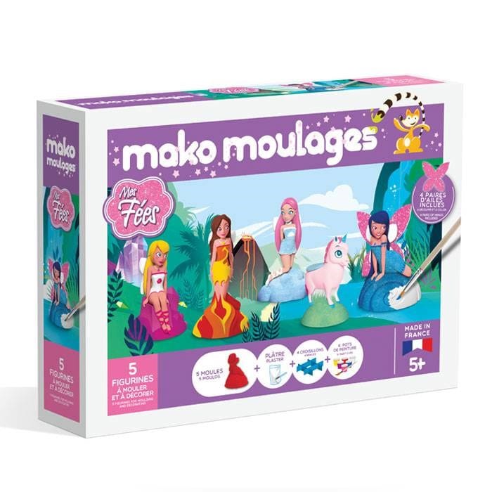 Mako moulages - 5 figurines - mes fées