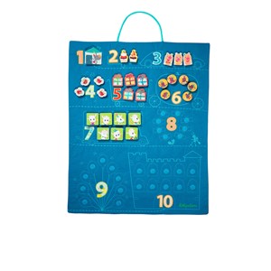 Panneau j'apprends à compter