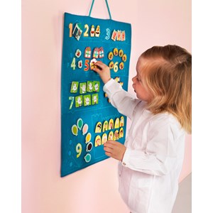 Panneau j'apprends à compter