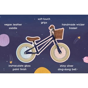 Draisienne moonbug 12 pouces 2-4 ans Violet