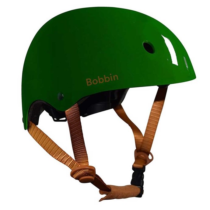 Casque velo vert prairie bobbin taille Nature Decouvertes