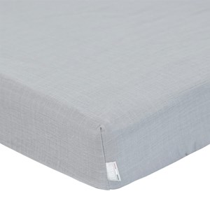 Drap housse gaze de coton à carreaux