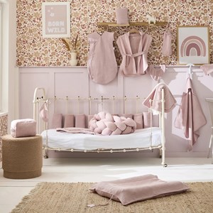 Tresse de lit bébé universelle rose 20