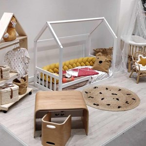 Tresse de lit bébé universelle rose 20