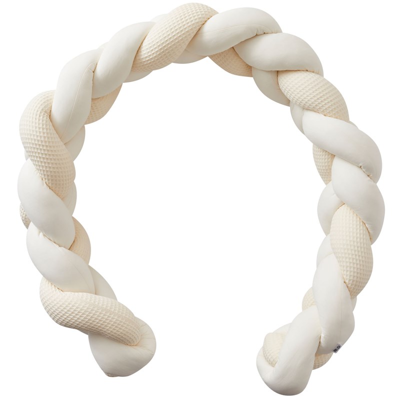 Tresse tour de lit bébé déco écru 20 x