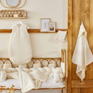 Tresse de lit bébé universelle écru 20