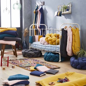 Tresse de lit bébé universelle écru 20