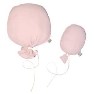 Ballon mural gaze coton  rose 28 cm
