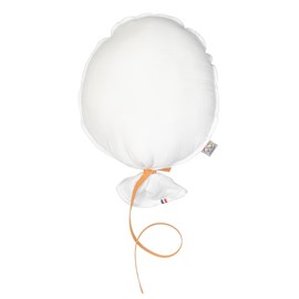 Ballon mural gaze coton  blanc 38 cm
