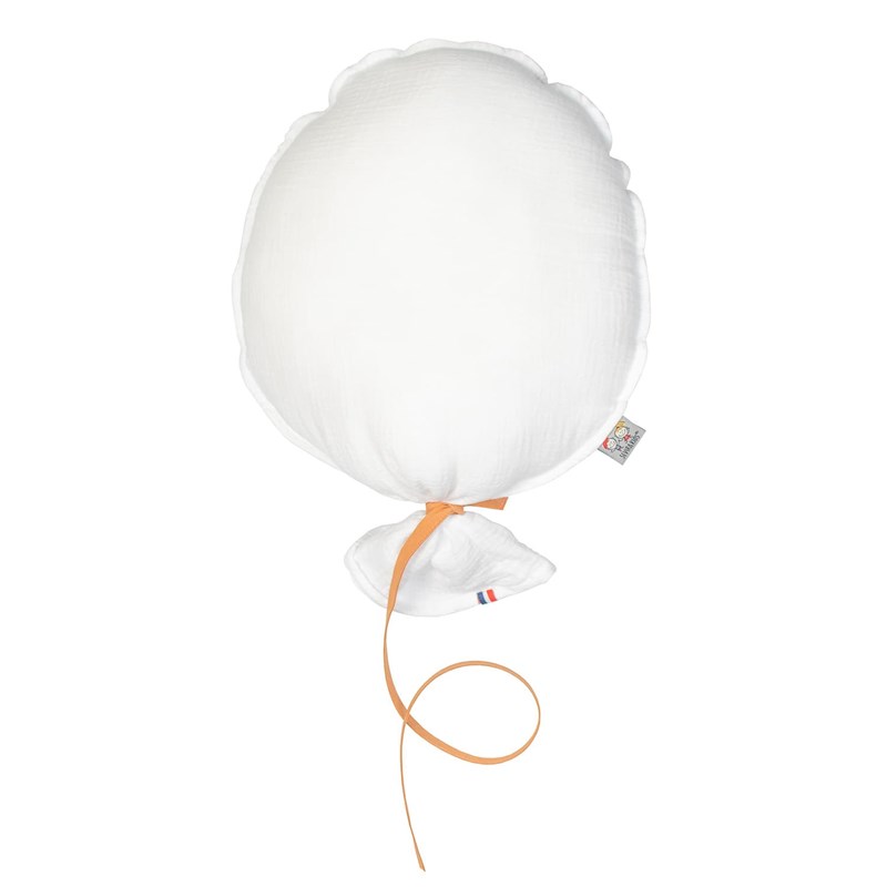 Ballon mural gaze coton blanc 38 cm