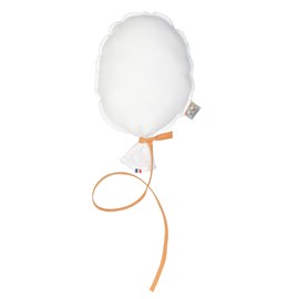 Ballon mural gaze coton  blanc 28 cm