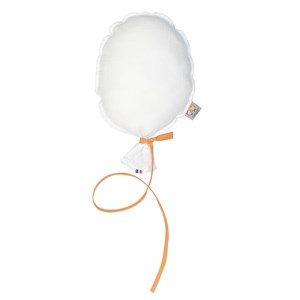 Ballon mural gaze coton  blanc 28 cm