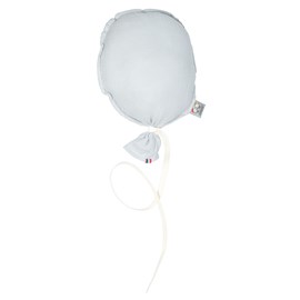 Ballon mural gaze coton  gris 28 cm
