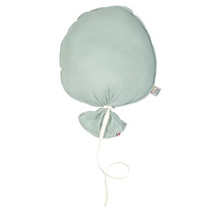Ballon mural gaze coton  vert de gris