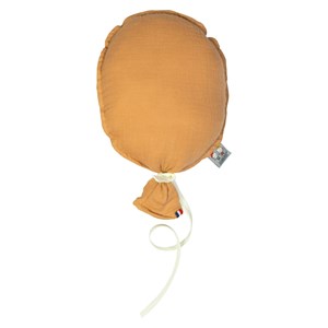 Ballon mural gaze coton  camel 38 cm