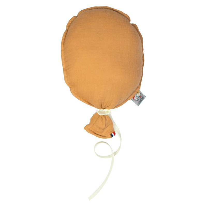 Ballon mural gaze coton camel 28 cm