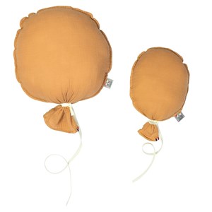 Ballon mural gaze coton  camel 28 cm