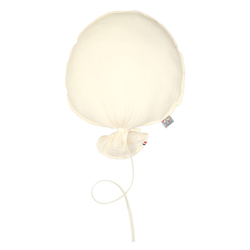 Ballon mural gaze coton écru 38 cm