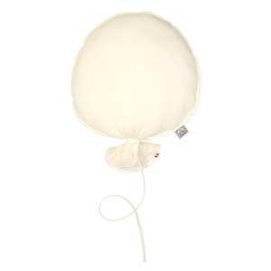 Ballon mural gaze coton  écru 38 cm