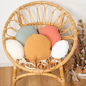 Ballon mural gaze coton  terracotta 28