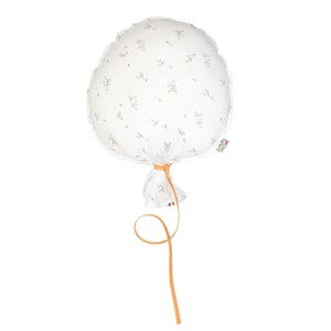 Ballon mural décoratif gaze coton blanc