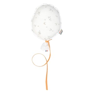 Ballon mural décoratif gaze coton blanc