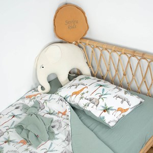 Ballon mural déco satin coton safari