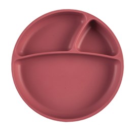 Assiette bébé ventouse en silicone