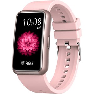 Montre connectée abyx etna rose poudré Rose