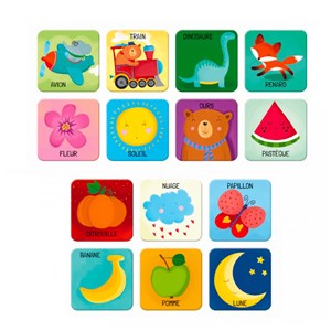 Mémo mots jeu éducatif