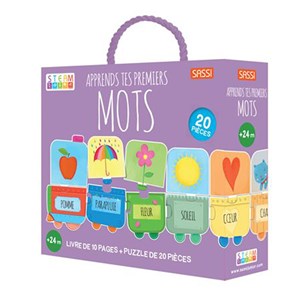 Puzzle & livre apprends tes premiers