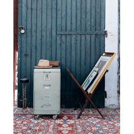 Meuble de rangement en métal n°214