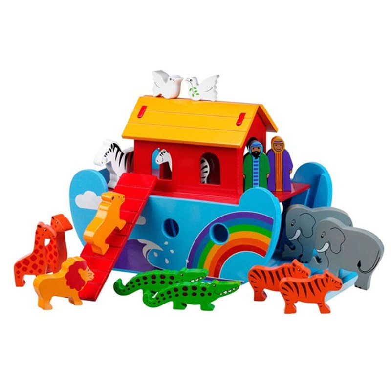 LANKAKADE - Petit arche multicolore en bois