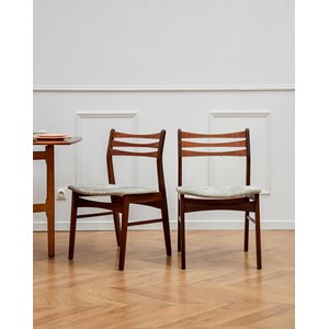 Paire de chaises scandinave n°404