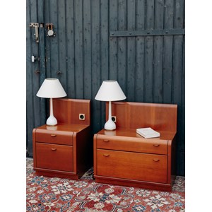 Maïa, la paire de chevets en bois n°163